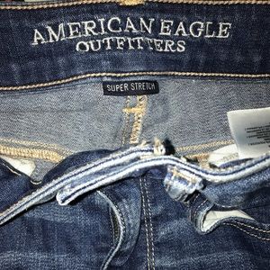 American Eagle high-waisted jeans